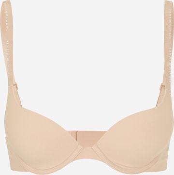 Tommy Hilfiger Underwear Push-up BH in Beige: Vorderseite