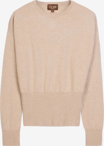 GOBI Cashmere Sweater in Beige: front