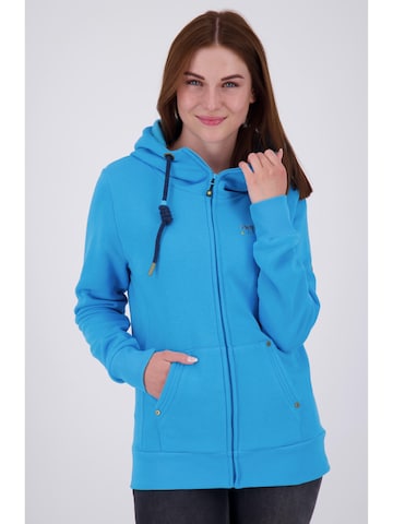 deproc Fleecejacke 'LAC DANA WMN' in Blau: Vorderseite