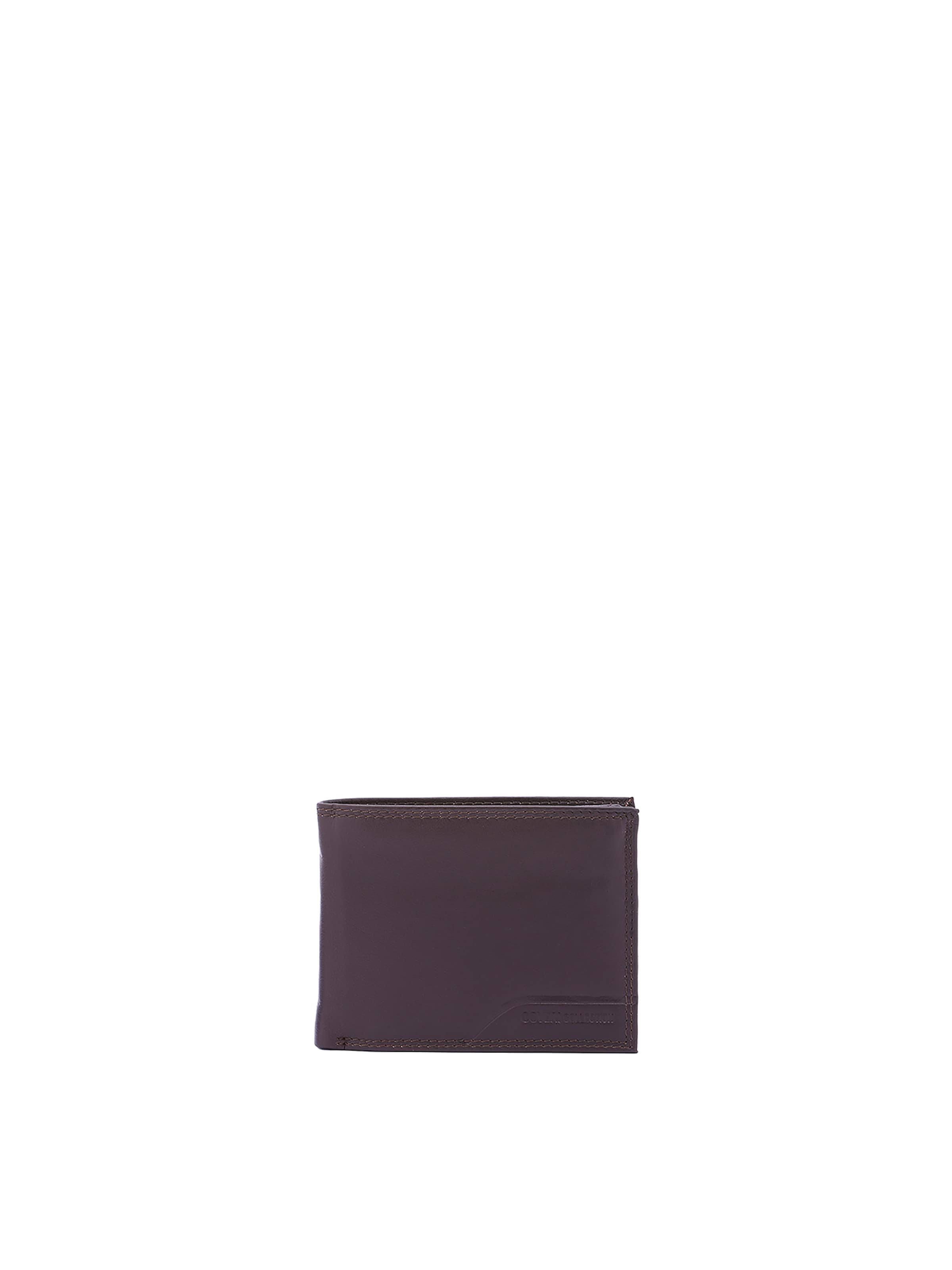 Portamonete di Coveri Collection in marrone: frontale