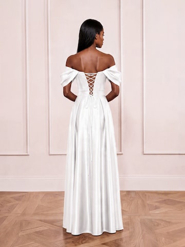 acob a porter - Vestido de noche 'TNA' en blanco
