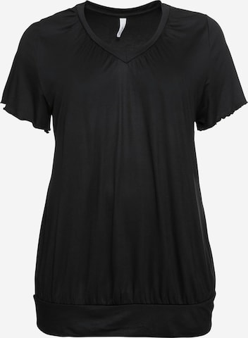 SHEEGO T-Shirt in Schwarz: predná strana