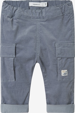 mėlyna NAME IT Standartinis Kelnės 'NBMBEN': priekis