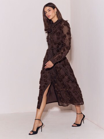 Robe-chemise Lipsy en marron
