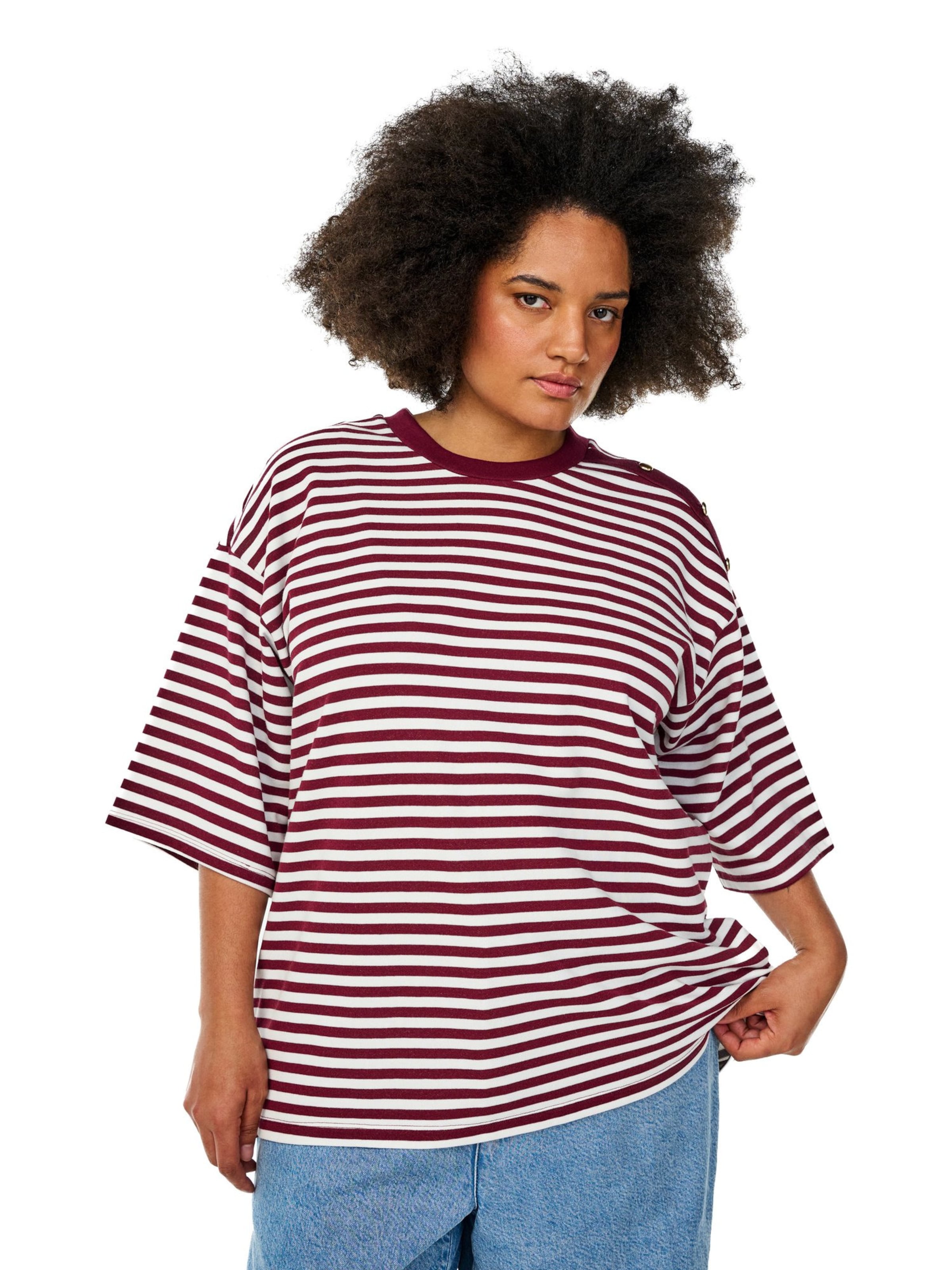 sarkans Zizzi Blūze 'Emally': no priekšpuses