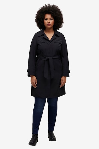 Manteau mi-saison Ulla Popken en noir : devant