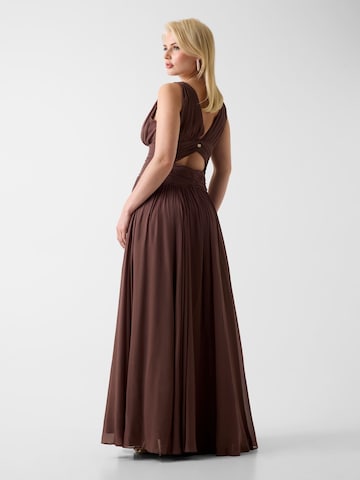 MARCIANO LOS ANGELES Evening Dress in Brown