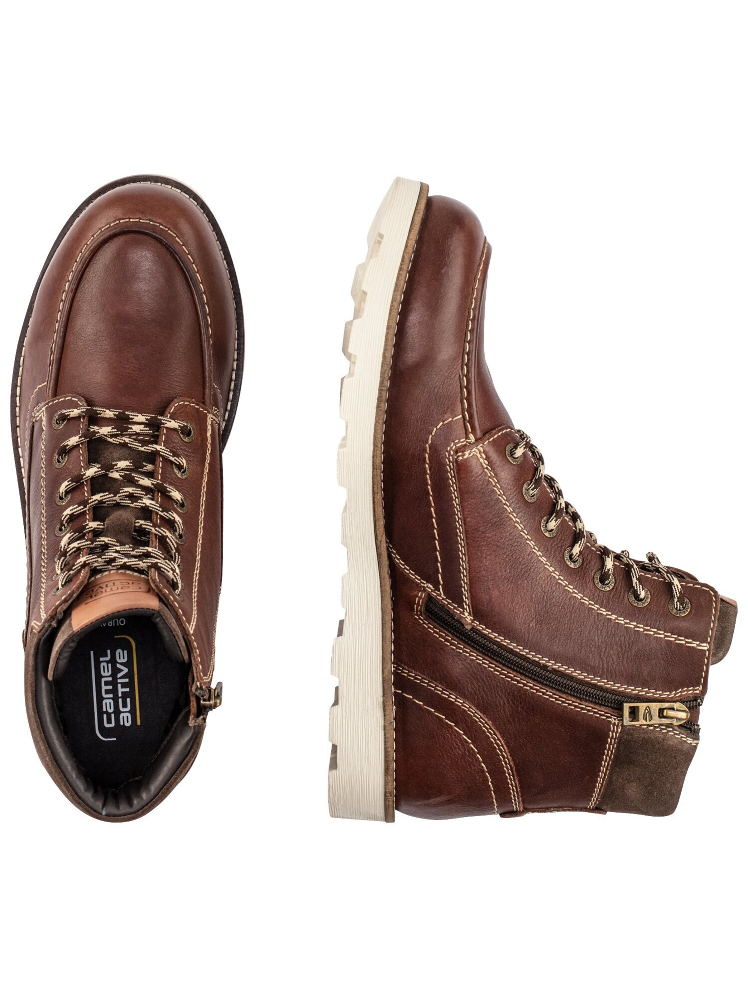 CAMEL ACTIVE Schnürboots 'Ouray' in Braun
