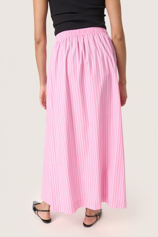 SOAKED IN LUXURY Rok 'Kaily Maja' in Roze