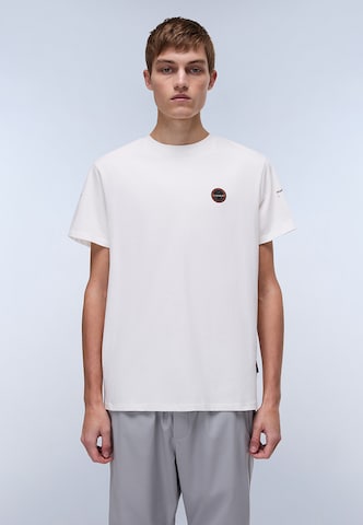 NAPAPIJRI T-Shirt in Weiß: Vorderseite