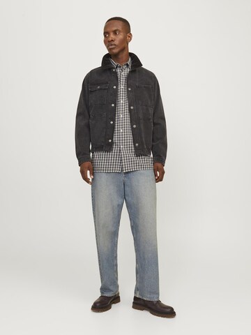 JACK & JONES Comfort Fit Skjorta 'JORRobb' i vit