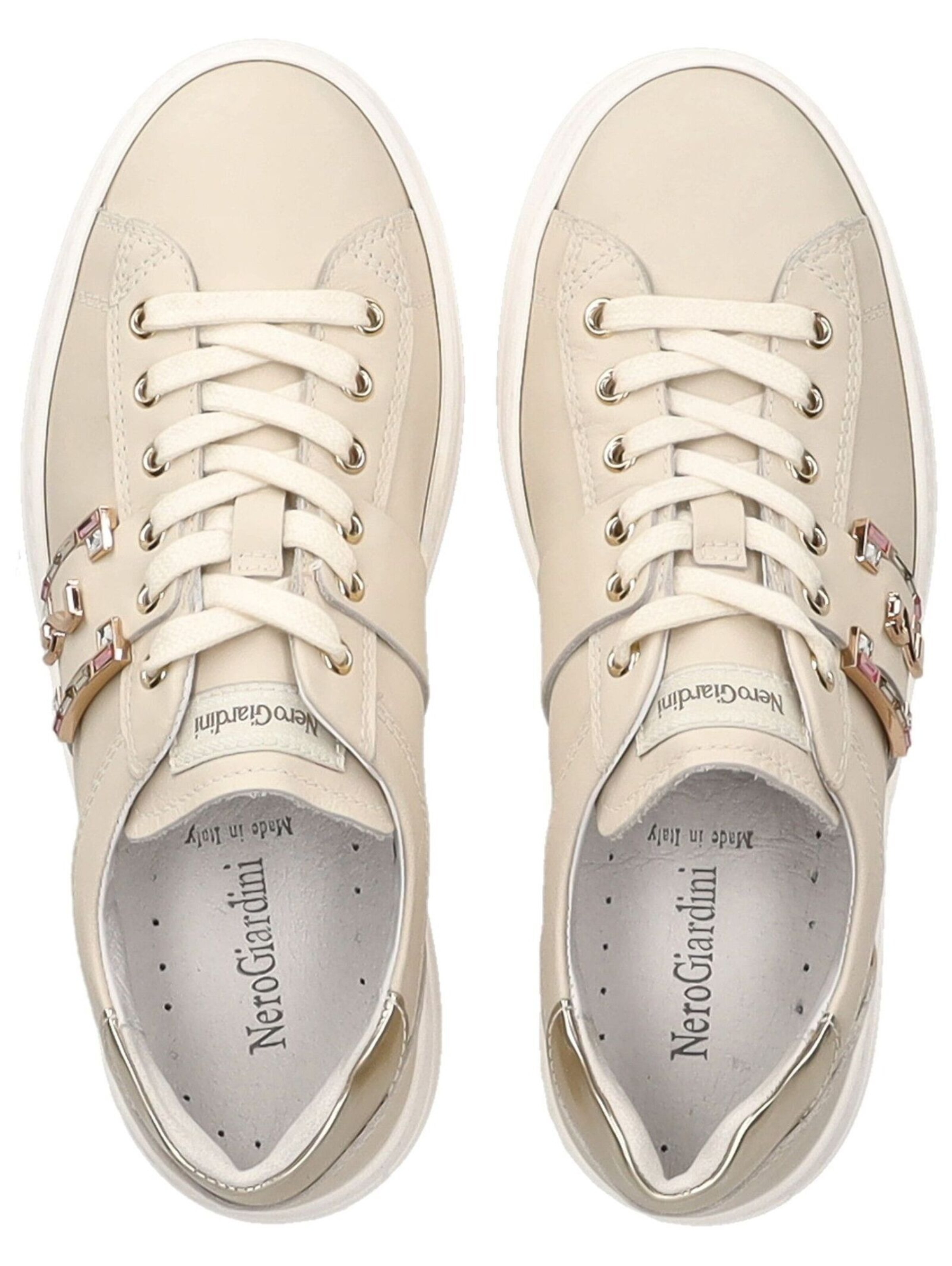 Nero Giardini Platform trainers in Beige