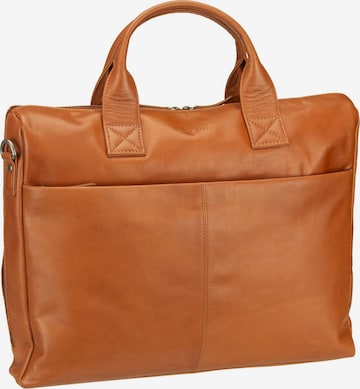 GREENBURRY Document Bag 'Fiorentina' in Brown: front