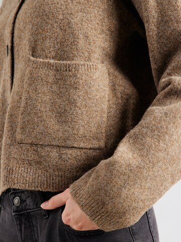 ONLY Πλεκτή ζακέτα 'ONLPIEMONTE' σε καφέ