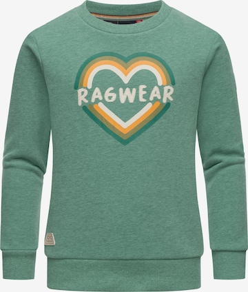 Ragwear Sweatshirt 'Evka' in Green: front