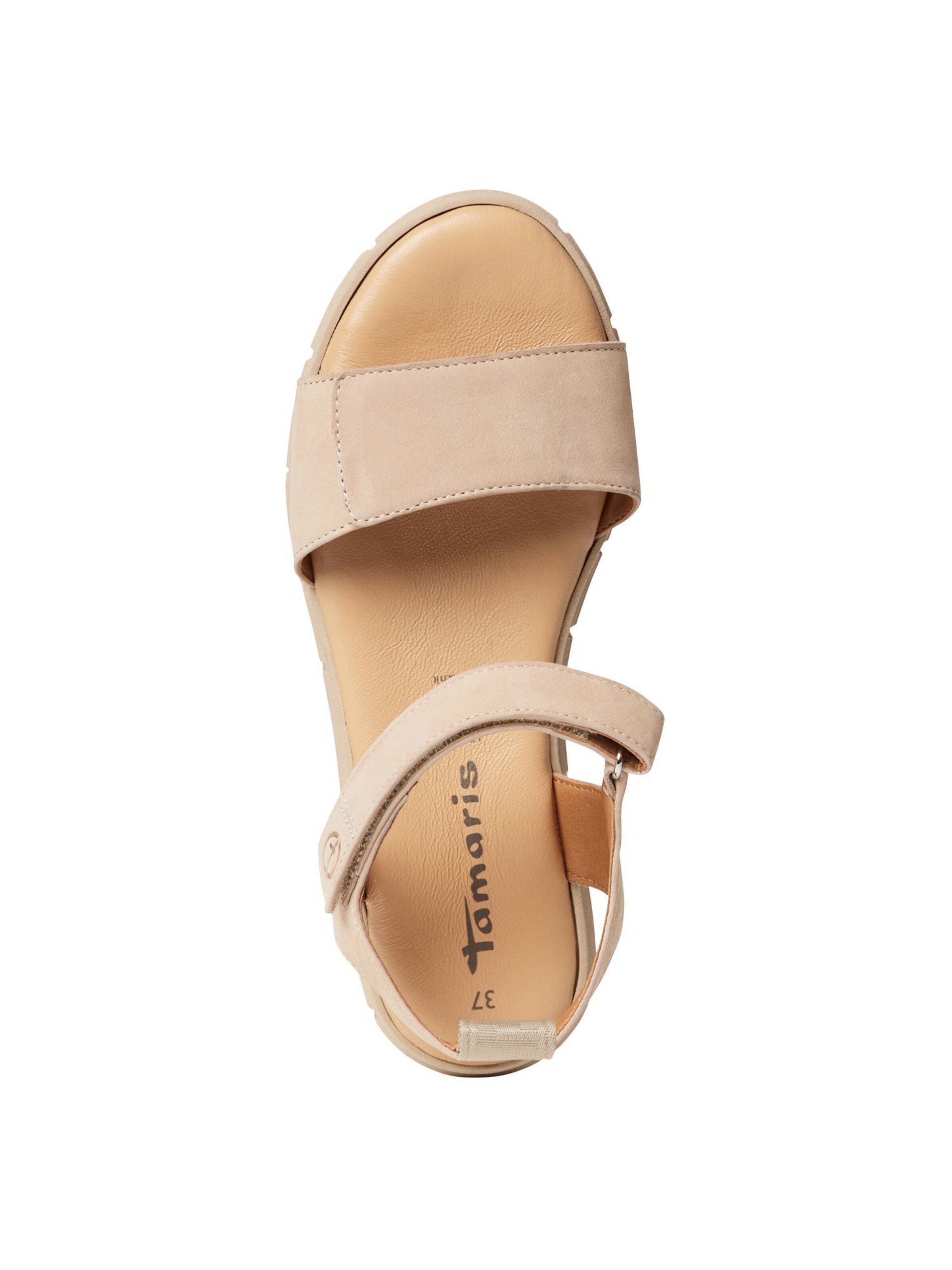 Sandales Tamaris en beige
