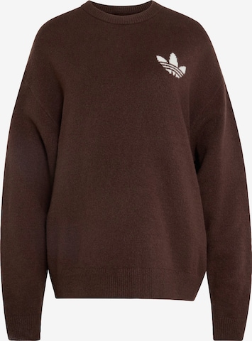 ADIDAS ORIGINALS - Jersey en marrón: frente