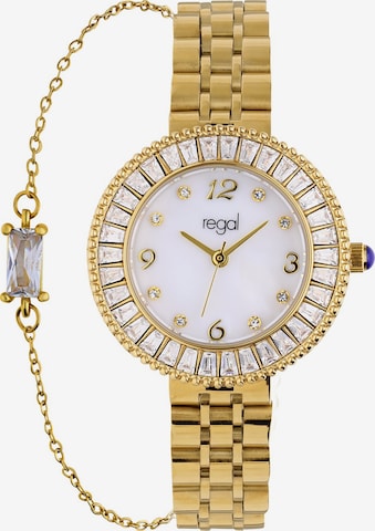 Lucardi Schmuckset 'Statement' in Gold: Vorderseite