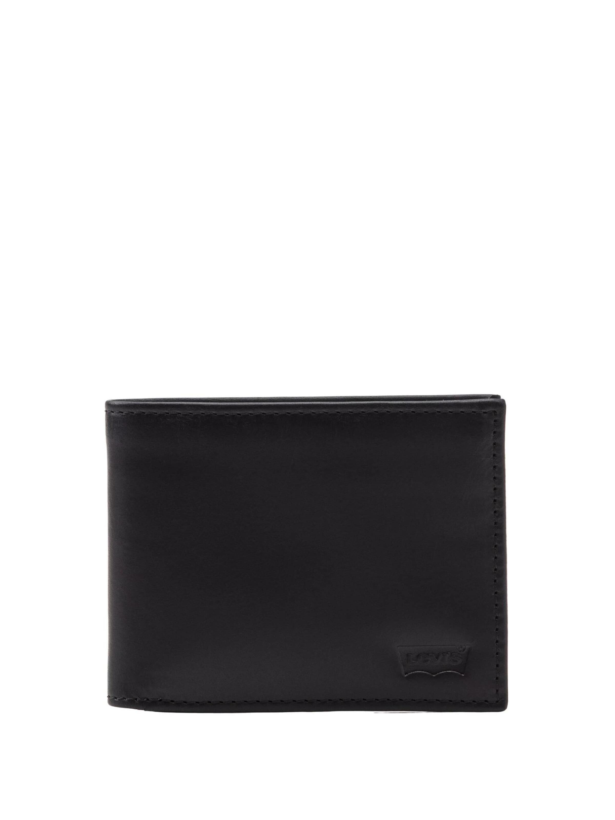 LEVI'S ® Plånbok 'CASUAL CLASSICS HUNTE' i svart: framsida