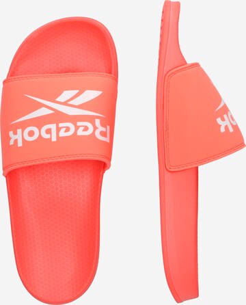 Flip-flops de la Reebok pe portocaliu