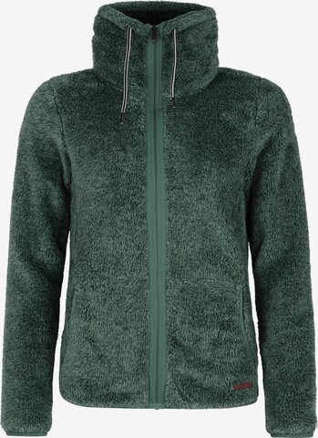 PROTEST Fleece jacket 'RIRI' in Green: front