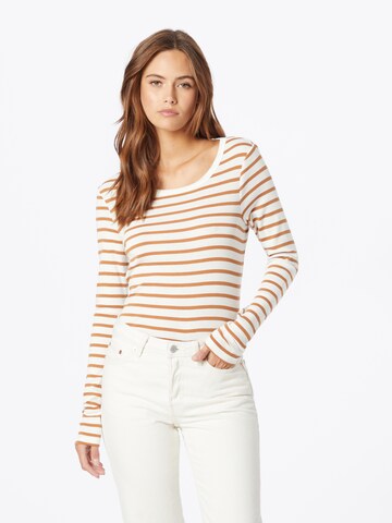 GAP Shirt in Bruin: voorkant