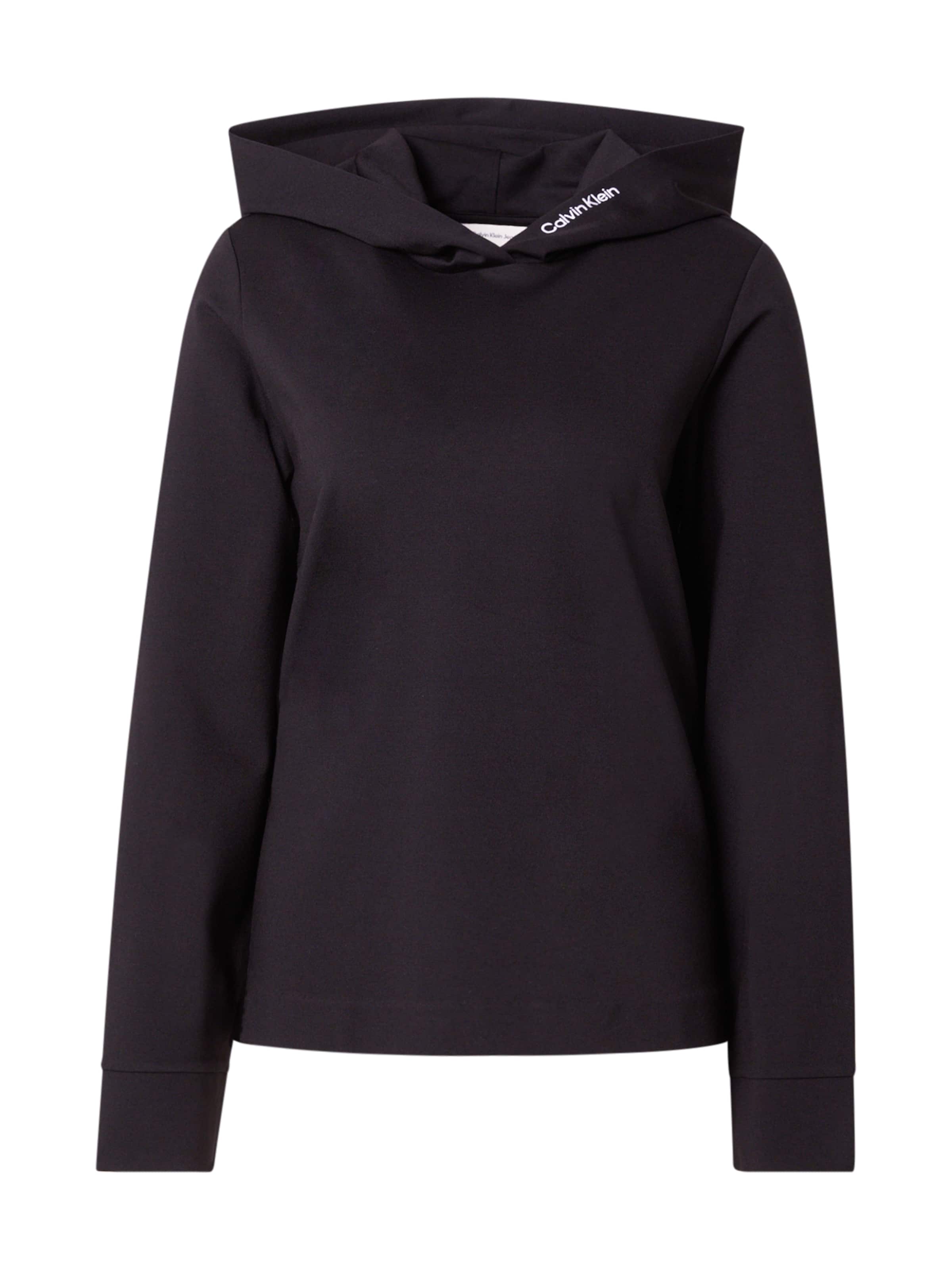 Calvin Klein Jeans Sweatshirt in Black: front