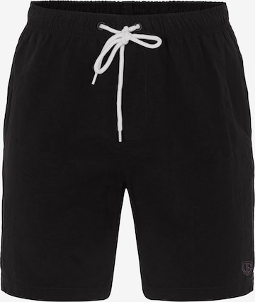 Shorts de bain Jimmy Sanders en noir : devant