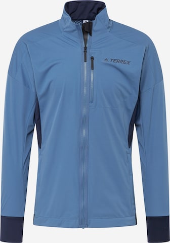 Veste de sport 'Xperior' ADIDAS TERREX en bleu : devant