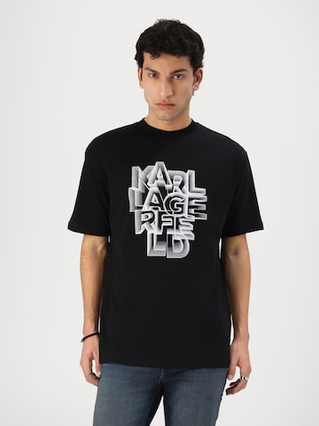 Karl Lagerfeld Särk, värv must: eest vaates