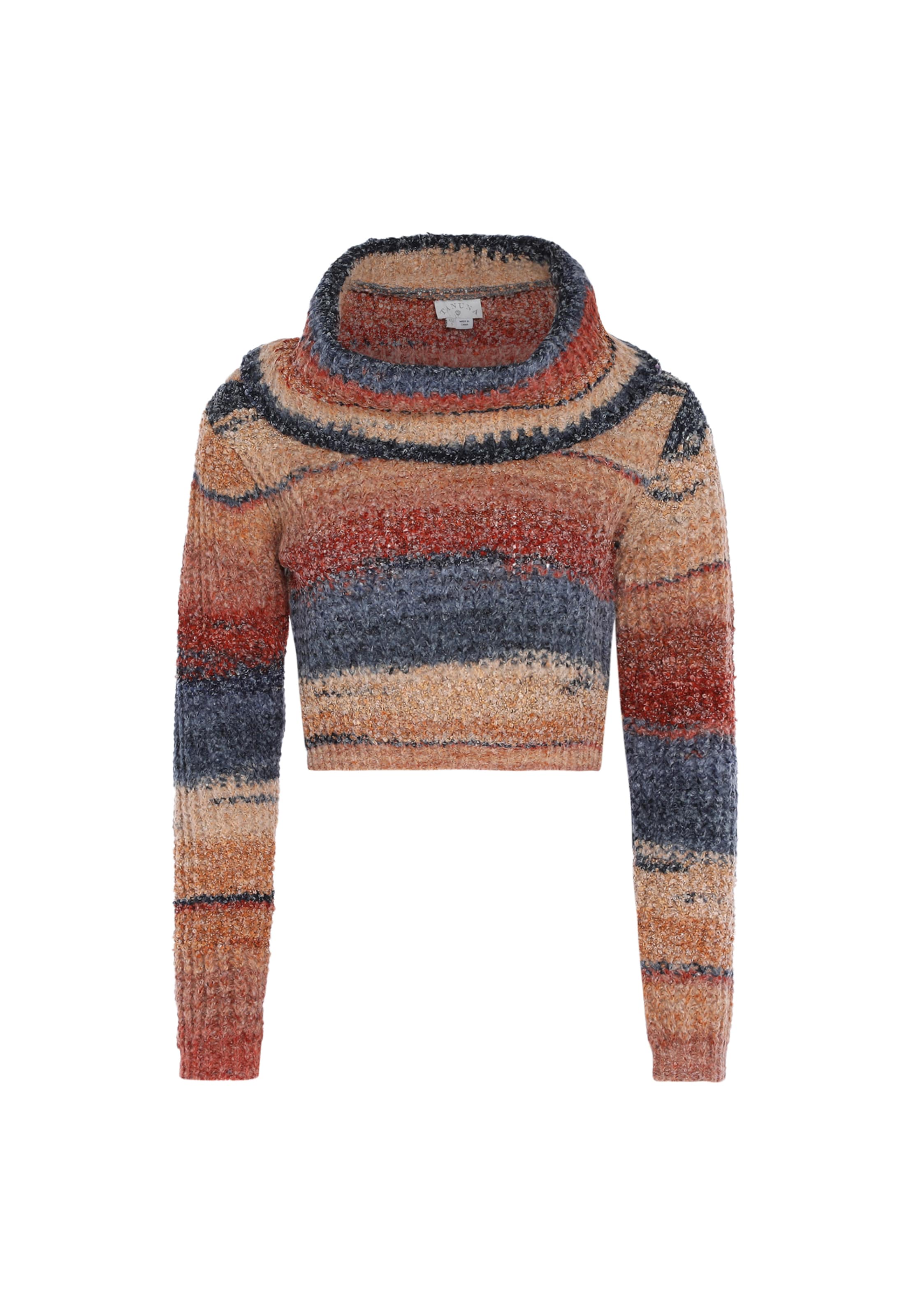 Tanuna - Pullover em mistura de cores: frente