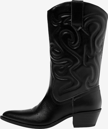 Bottes de cowboy Pull&Bear en noir