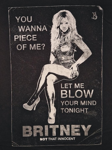 Britney Spears Collection Shirt 'Not That Innocent' in Black