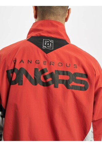 Dangerous DNGRS Between-Season Jacket 'Lights' in Red