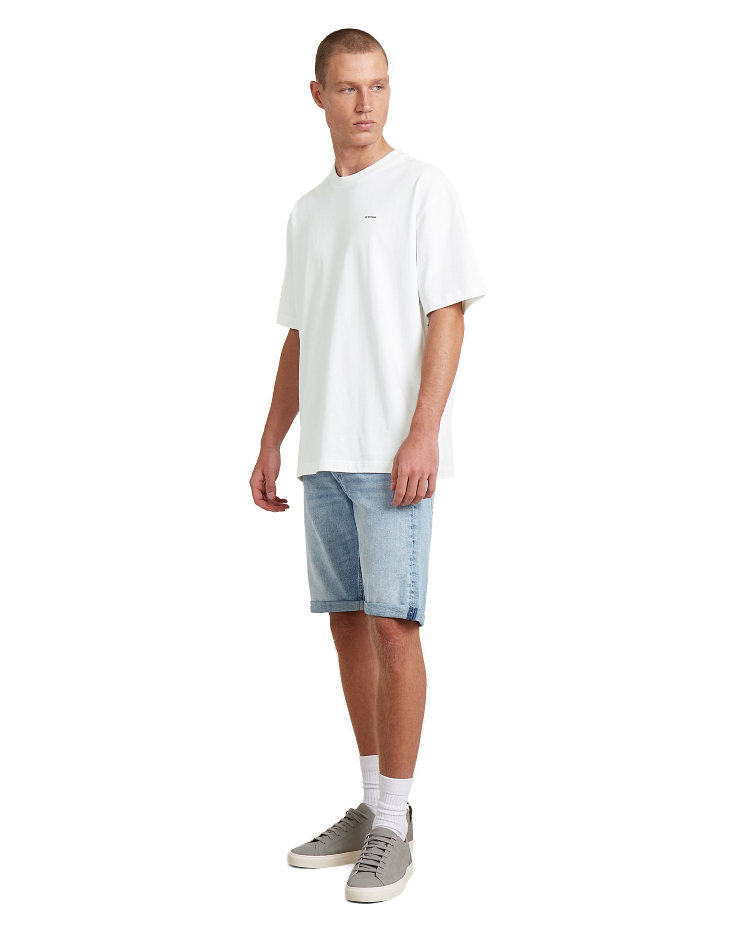 G-STAR Regular Broek ' Mosa Short' in Blauw