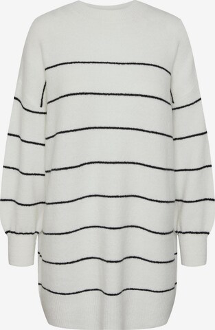 PIECES Pullover 'BEVERLY' i hvid: forside