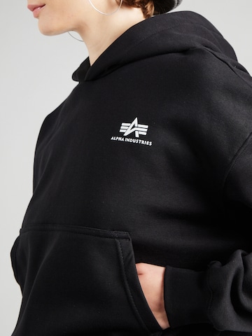 ALPHA INDUSTRIES - Sudadera en negro