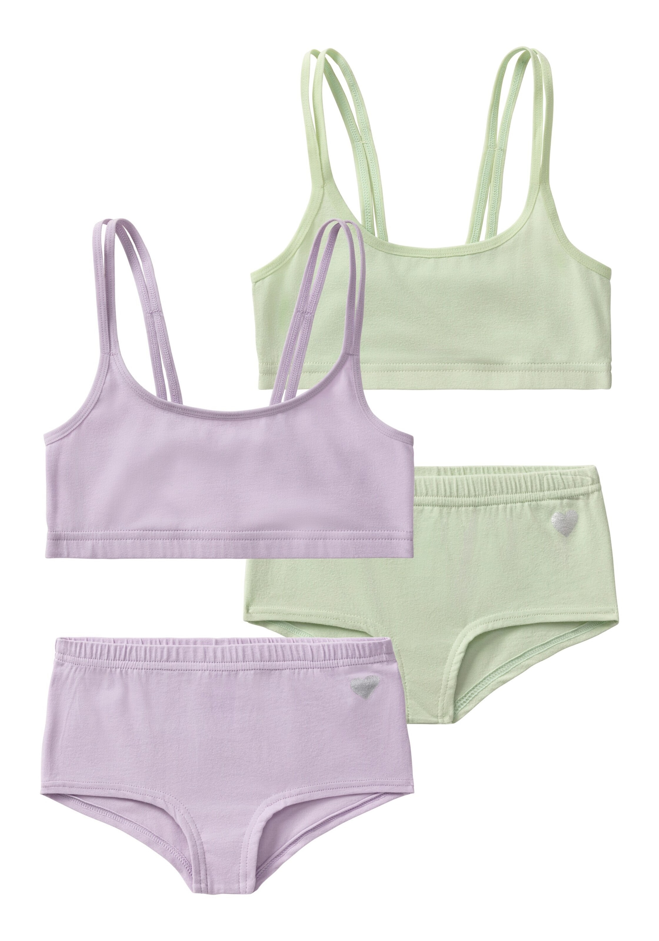 BUFFALO Комплект белья в Зеленый: спереди