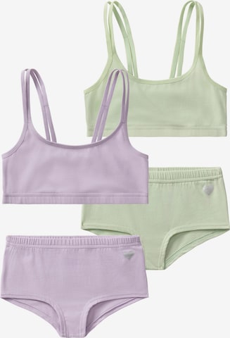 BUFFALO Alusasusetti värissä vihreä: etupuoli