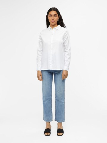 OBJECT - Blusa 'Roxa' en blanco