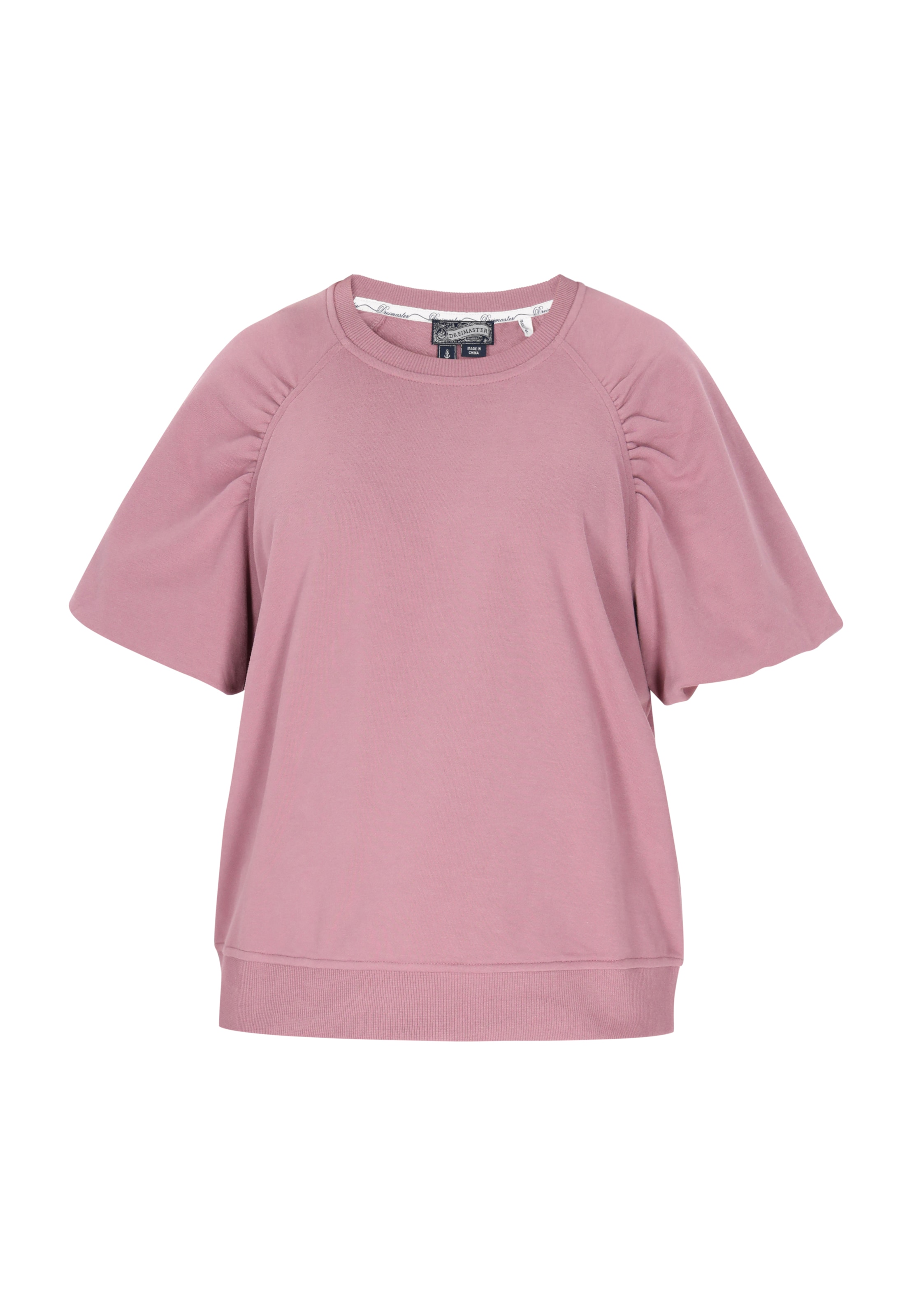 DreiMaster Vintage Свитшот 'Fashion Look' в Ярко-розовый: спереди