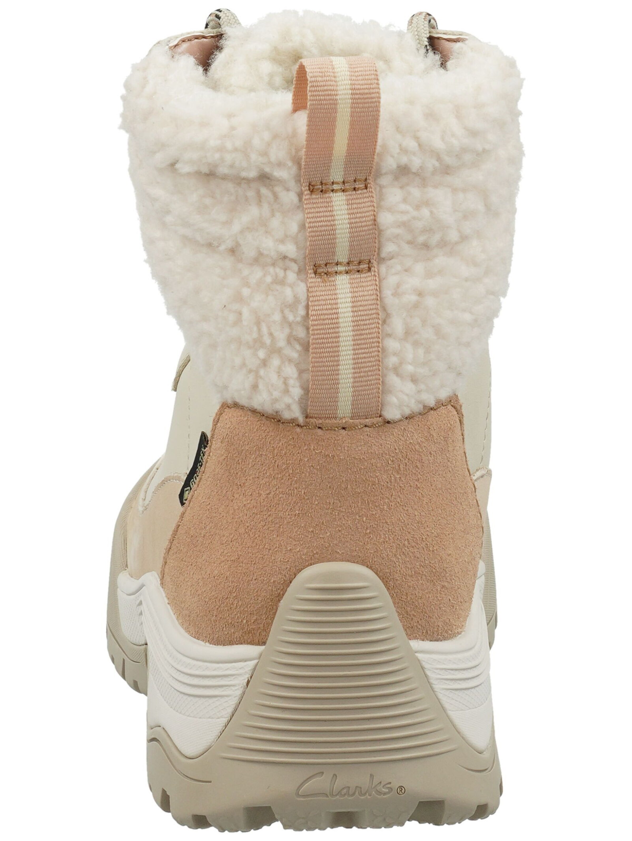 CLARKS Veterlaarsjes in Beige