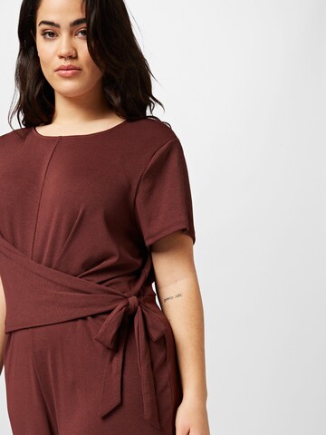 ABOUT YOU Curvy Jumpsuit 'Sissy' in Bruin