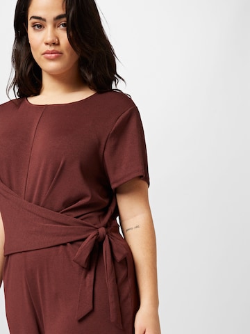ABOUT YOU Curvy Jumpsuit 'Sissy' in Bruin
