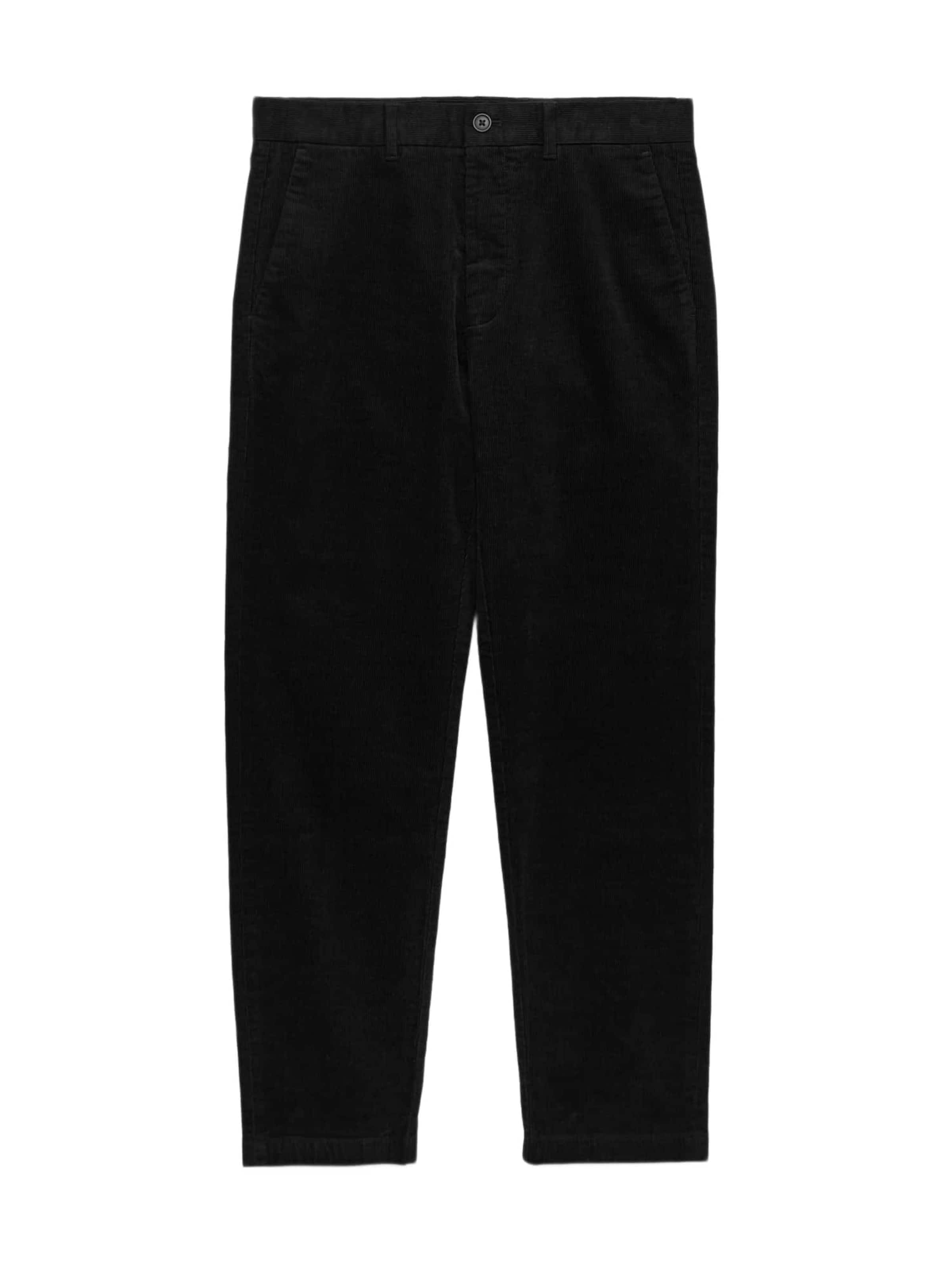 regular Pantaloni chino di Marks & Spencer in nero: frontale