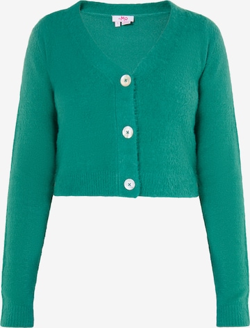 MYMO Knit Cardigan 'Biany' in Green: front