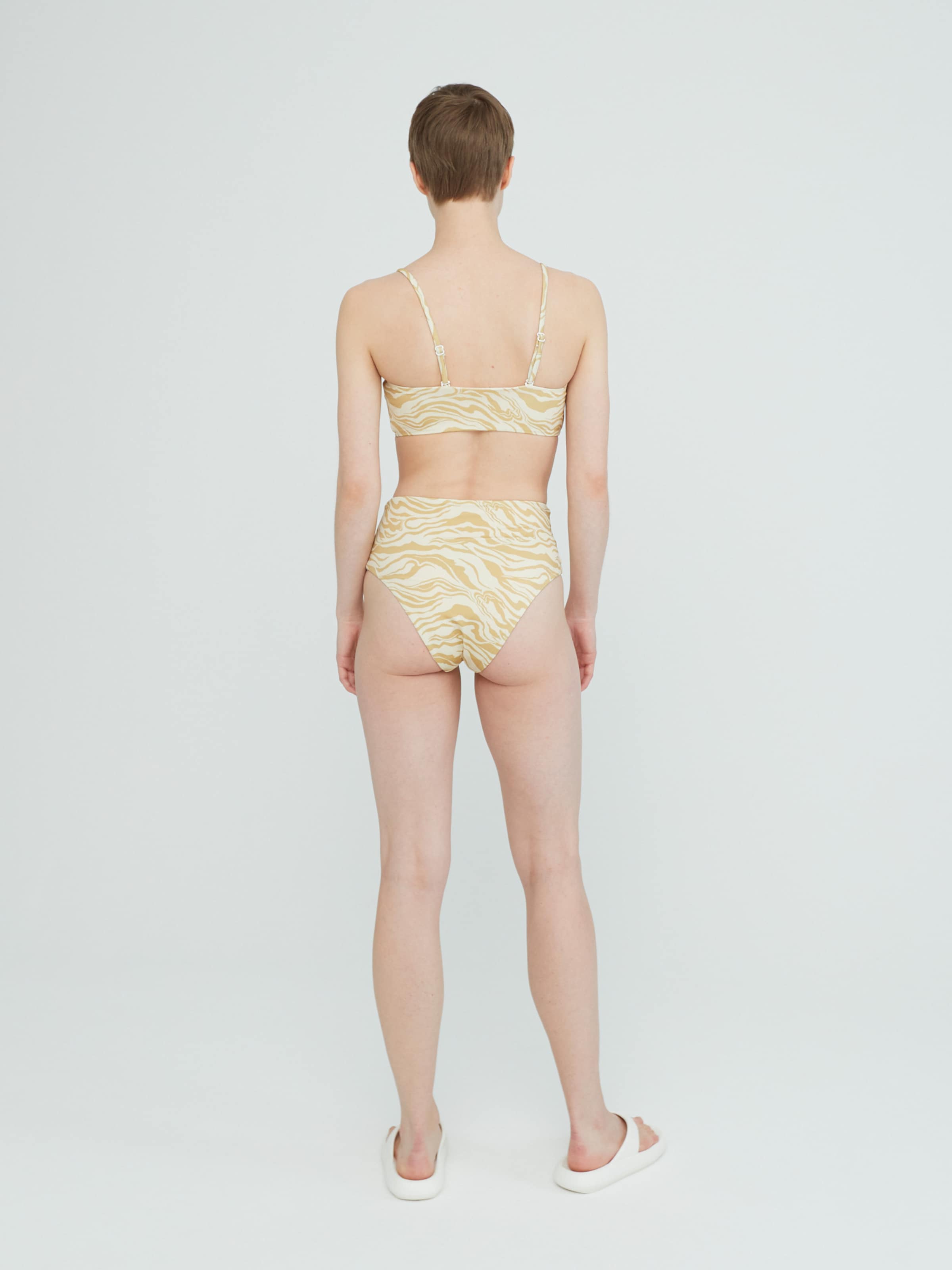 Frauen Bademode EDITED Bikinitop 'Caio' in Creme - LN53498