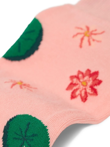 Von Jungfeld Socks 'Signature Icons' in Pink