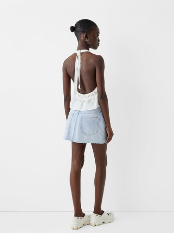 Bershka Skirt in Blue