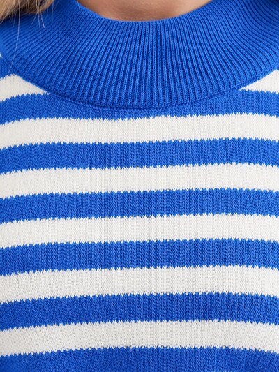 Pullover Bigdart di colore blu / bianco, Visualizzazione prodotti